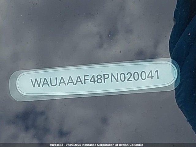 WAUAAAF48PN020041 Audi 40 tfsi