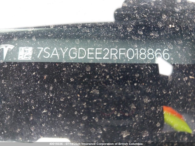 7SAYGDEE2RF018866 Tesla 2024