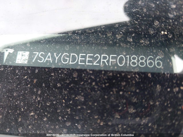 7SAYGDEE2RF018866 Tesla 2024