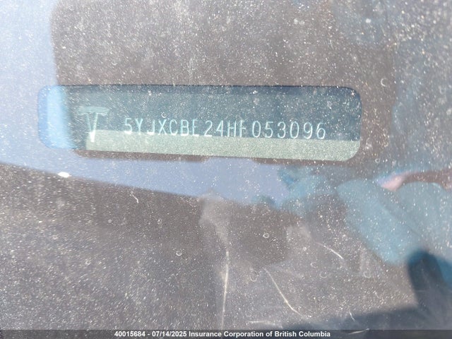 5YJXCBE24HF053096 Tesla 2017