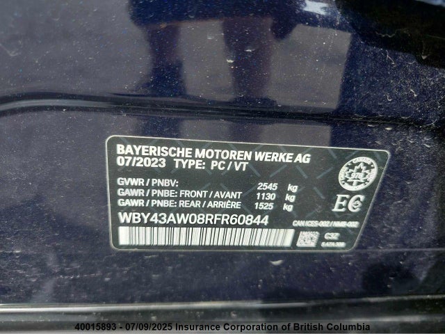 WBY43AW08RFR60844 BMW I4