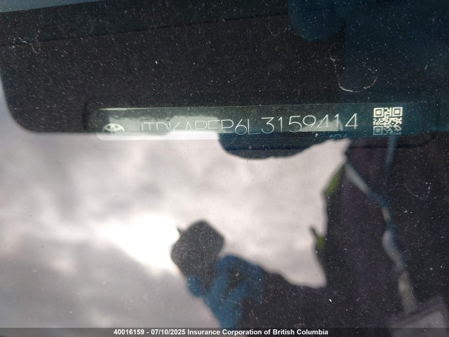 JTDKARFP6L3159414 Toyota 2zr-fxe+1nm+1sm