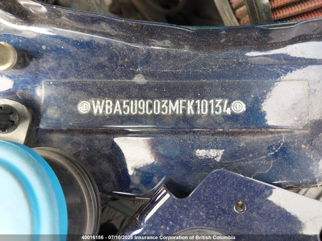 WBA5U9C03MFK10134 BMW M340I