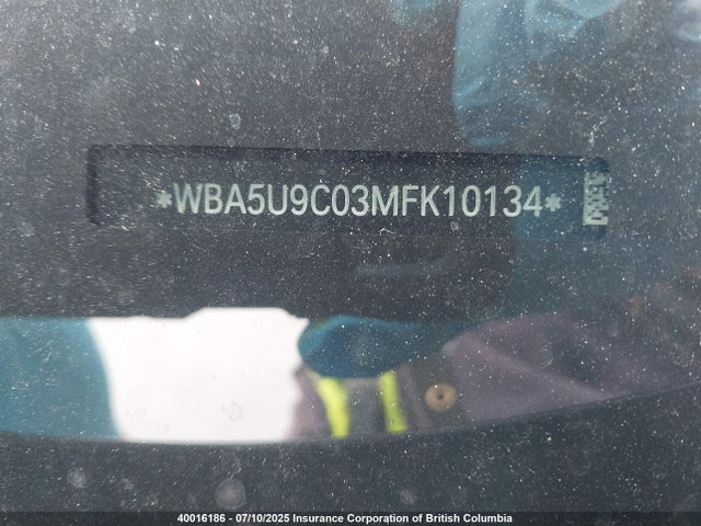 WBA5U9C03MFK10134 BMW M340I