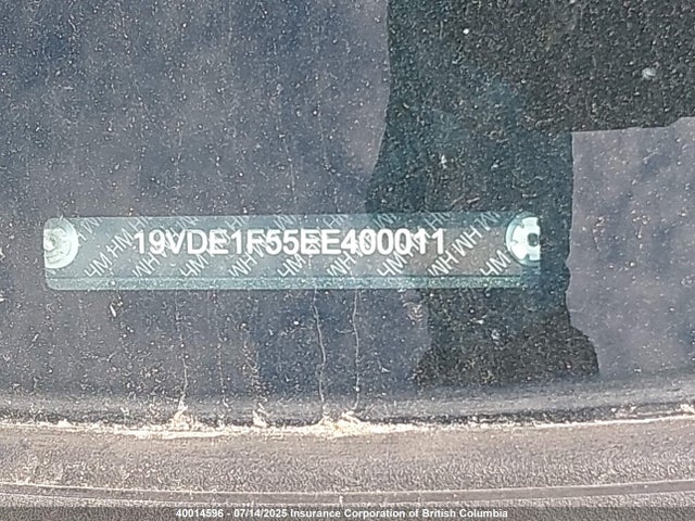 Acura r20a5 2014 19VDE1F55EE400011 Image 9