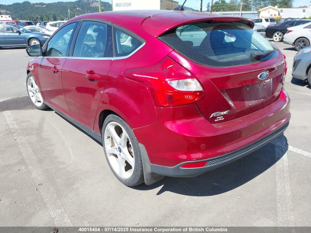 2013 Ford Focus Titanium მანქანა იყიდება აუქციონზე, vin: 1FADP3N27DL316207, აუქციონის ნომერი: 40015404