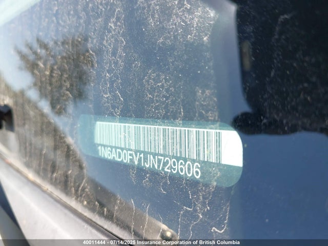 1N6AD0FV1JN729606 Nissan 2018
