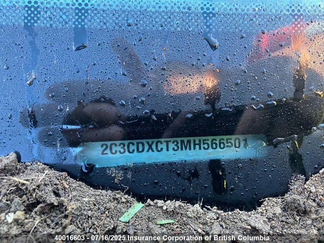 2C3CDXCT3MH566501 Dodge 2021