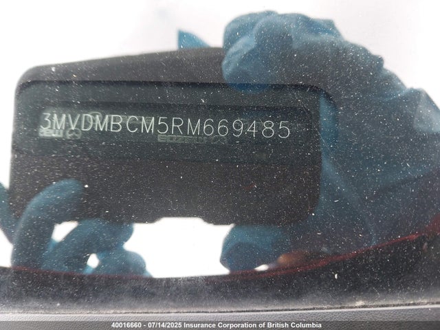 3MVDMBCM5RM669485 Mazda pyukd