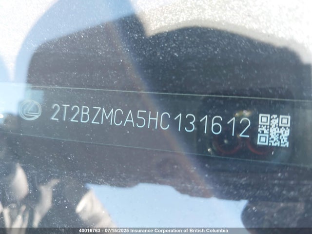 Lexus RX 2017 2T2BZMCA5HC131612 Image 9