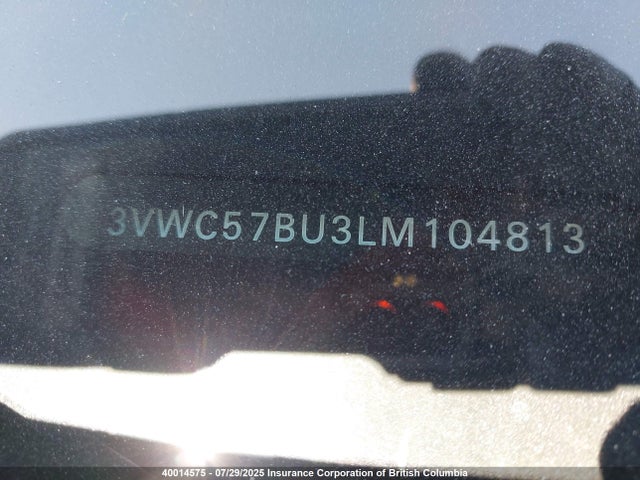 3VWC57BU3LM104813 Volkswagen 1.4 tsi