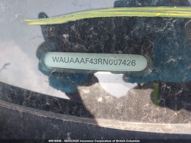 WAUAAAF43RN007426 Audi 40 tfsi