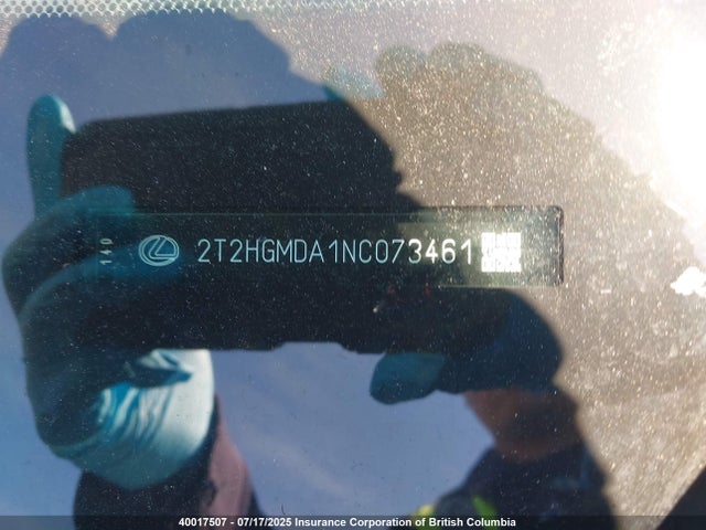 2T2HGMDA1NC073461 Lexus 2gr-fxs, 6jm+2fm