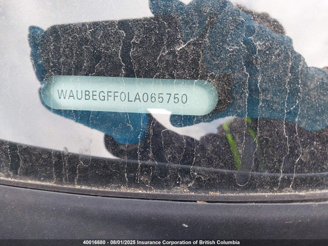 WAUBEGFF0LA065750 Audi 2020