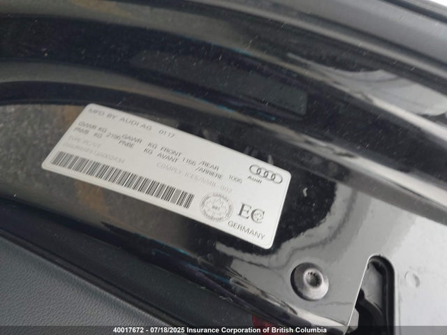 Audi S5 2018 WAUR4AF51JA002434 Image 9