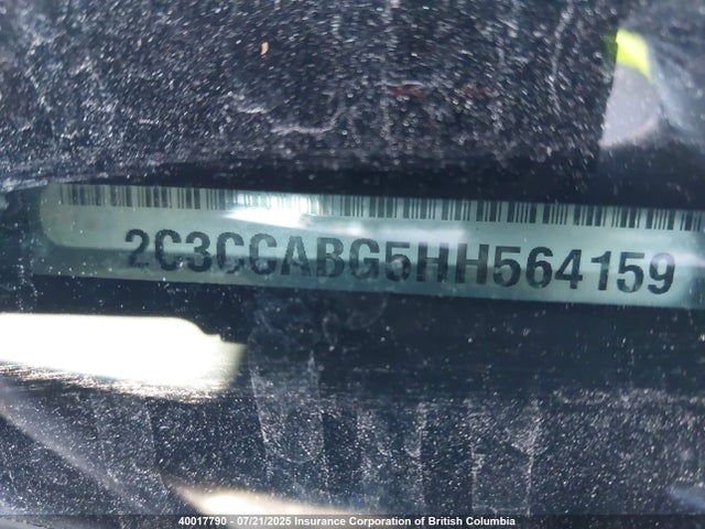 2C3CCABG5HH564159 Chrysler 2017