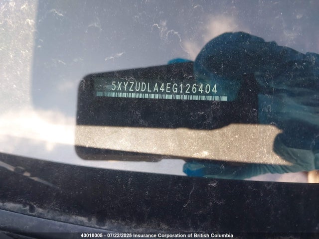 5XYZUDLA4EG126404 Hyundai t-gdi theta