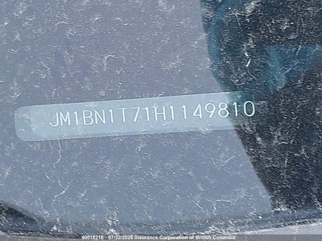 JM1BN1T71H1149810 Mazda pe