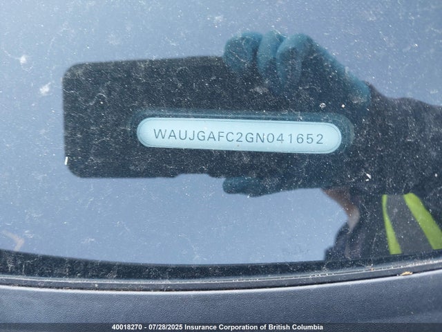 WAUJGAFC2GN041652 Audi 2016