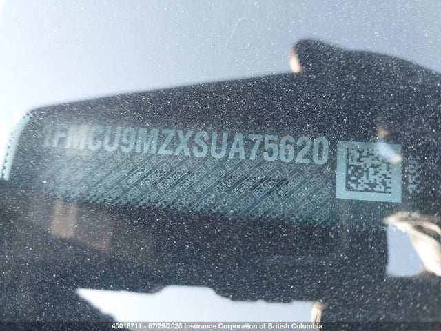 1FMCU9MZXSUA75620 Ford dura d4 ivct atk