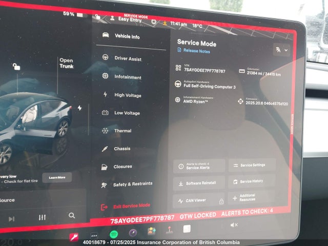 7SAYGDEE7PF778787 Tesla 2023