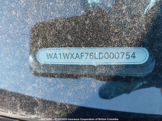 WA1WXAF76LD000754 Audi 55 tfsi