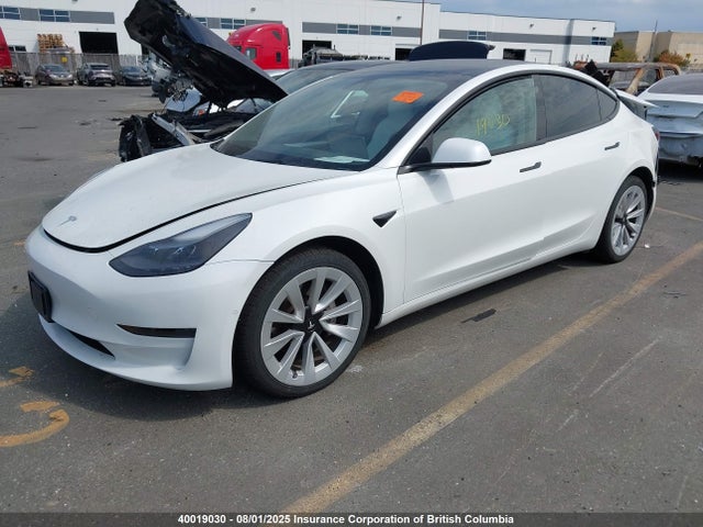 5YJ3E1EA3NF153552 Tesla 2022