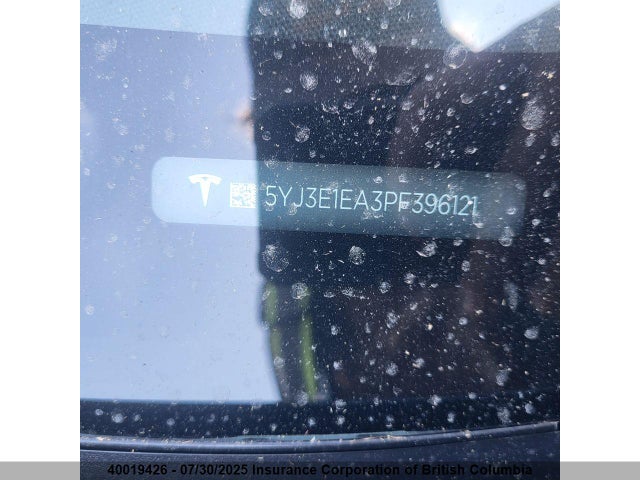 5YJ3E1EA3PF396121 Tesla 2023