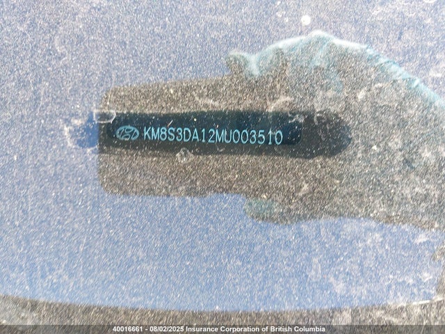 KM8S3DA12MU003510 Hyundai t-gdi gamma-ii