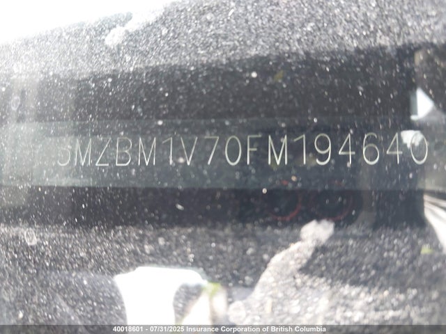 3MZBM1V70FM194640 Mazda pe
