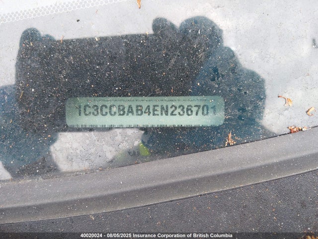 1C3CCBAB4EN236701 Chrysler 2014