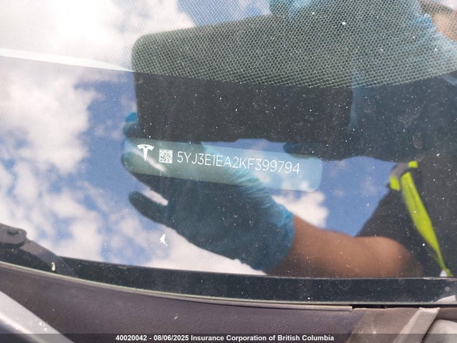5YJ3E1EA2KF399794 Tesla MODEL 3