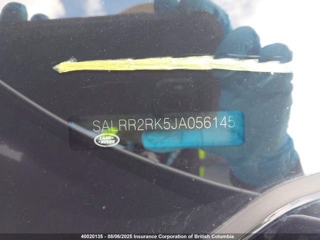 Land Rover 2018 2018 SALRR2RK5JA056145 Image 19