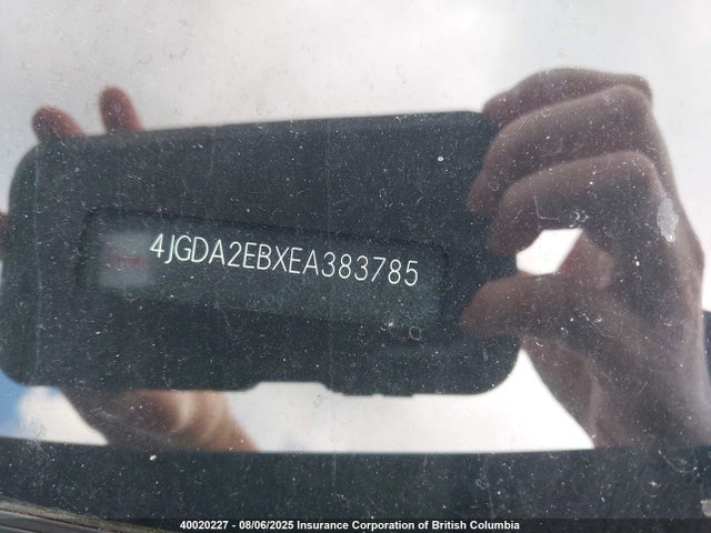 4JGDA2EBXEA383785 Mercedes-Benz 2014