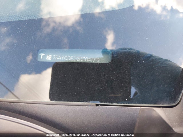 7SAYGDED2RF041913 Tesla Model Y