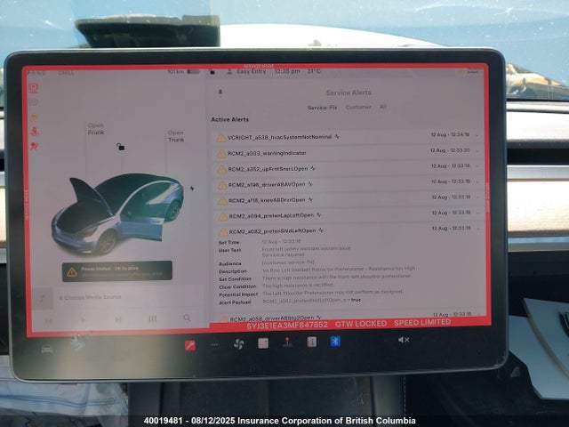 Tesla MODEL 3 2021 5YJ3E1EA3MF847852 Image 7