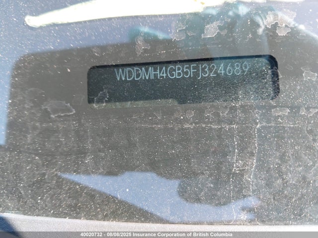 WDDMH4GB5FJ324689 Mercedes-Benz 2015