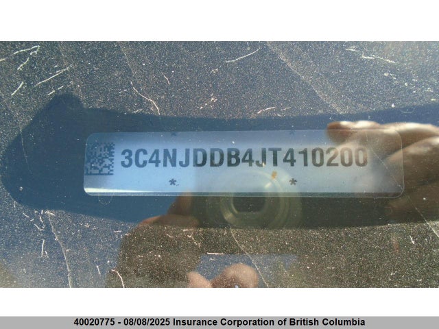 3C4NJDDB4JT410200 Jeep Compass