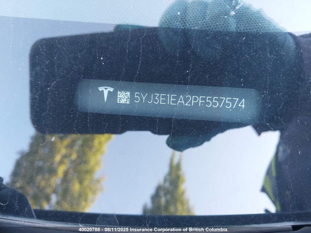 5YJ3E1EA2PF557574 Tesla 2023