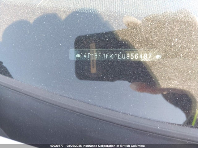 4T1BF1FK1EU856487 Toyota 2ar-fe