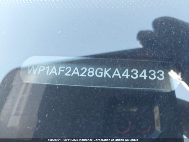 Porsche 2016 2016 WP1AF2A28GKA43433 Image 9