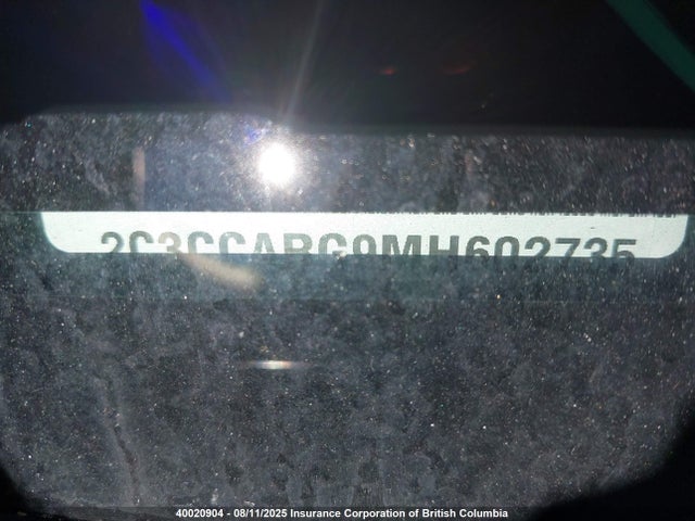 Aukcja sprzedaży 2021 Chrysler 300, vin: 2C3CCARG9MH602735, numer aukcji: 40020904