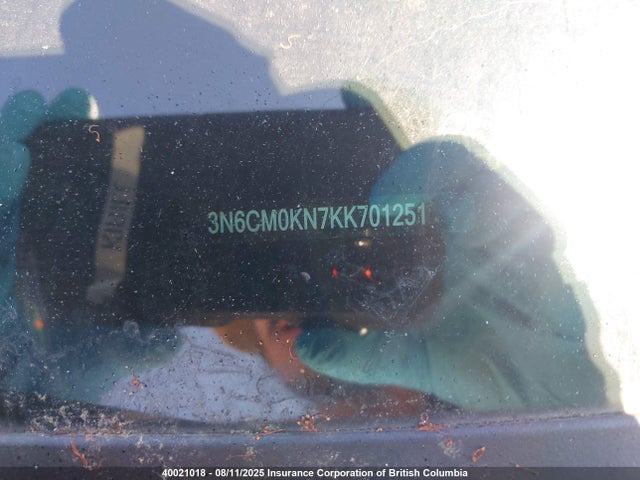 3N6CM0KN7KK701251 Nissan 2019