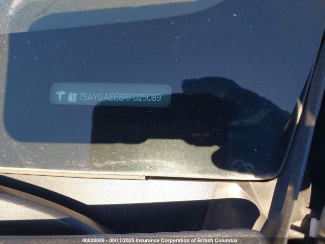 7SAYGAEE8RF025089 Tesla 2024