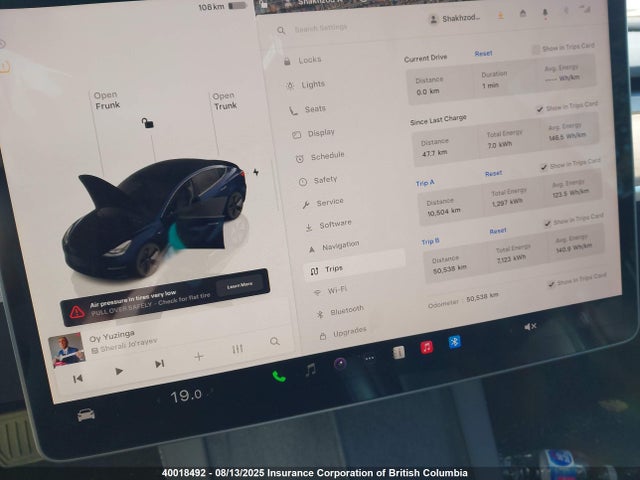 LRW3E1FA7PC944534 Tesla MODEL 3