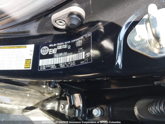 Toyota 2zr-fxe 2025 JTDBCMFE9S3075209 Image 9