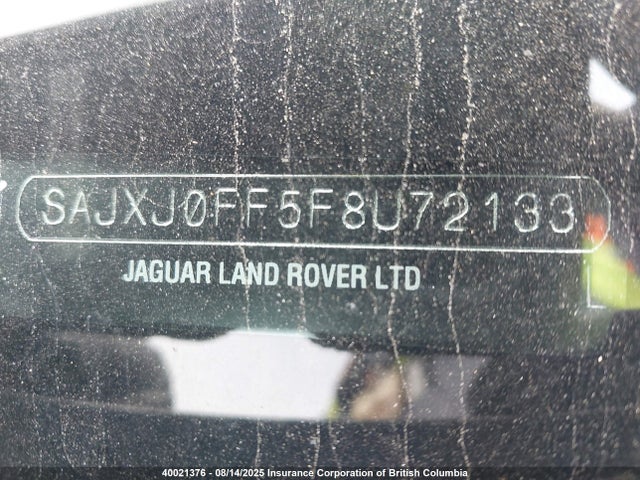 Jaguar s/c lev3 sulev30 2015 SAJXJ0FF5F8U72133 Image 18