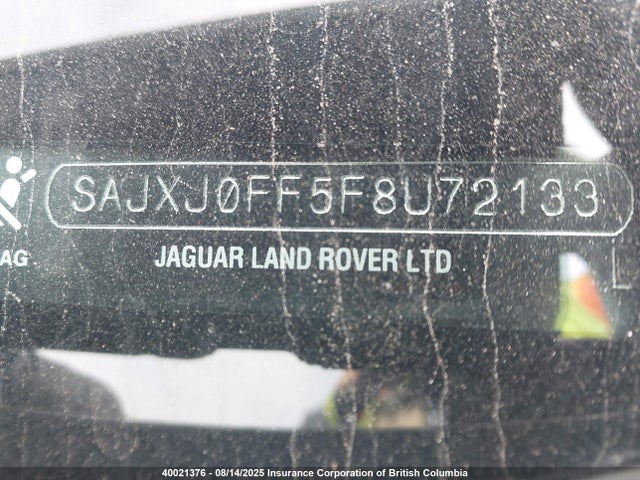 Jaguar s/c lev3 sulev30 2015 SAJXJ0FF5F8U72133 Image 9
