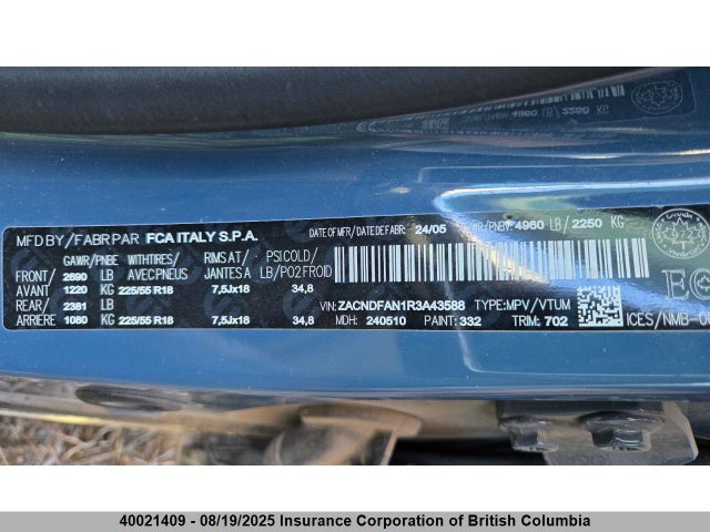 ZACNDFAN1R3A43588 Dodge 2024