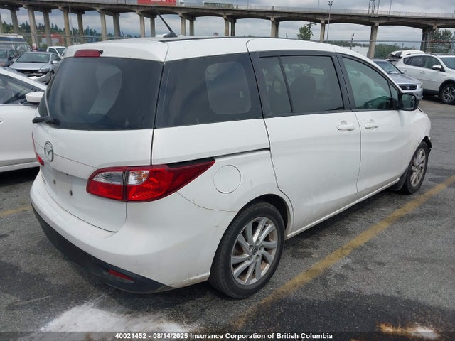 2013 Mazda 5 მანქანა იყიდება აუქციონზე, vin: JM1CW2CL6D0156921, აუქციონის ნომერი: 40021452